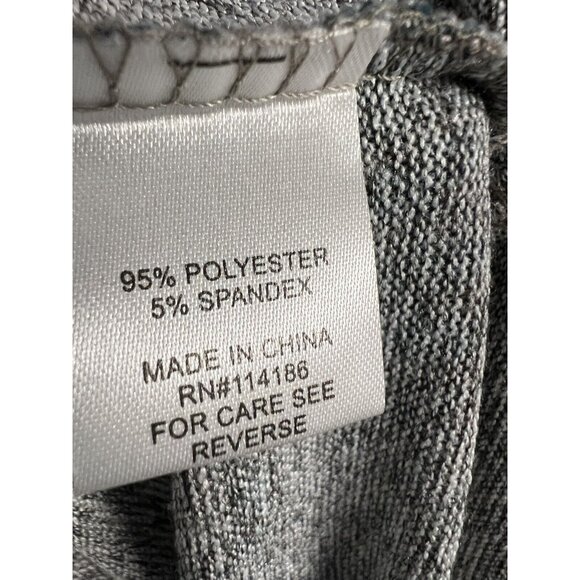 Song n Spirit Floral Hi Lo Top~Size XL~Multi Fall Color Roll Tab Sleeves L4 15 - Picture 10 of 11